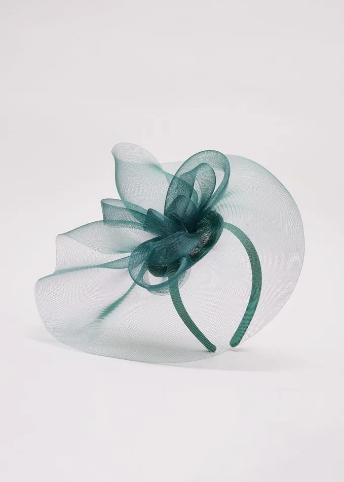 Phase Eight Green Bow Freeform Fascinator Green Women Fascinators and Hats