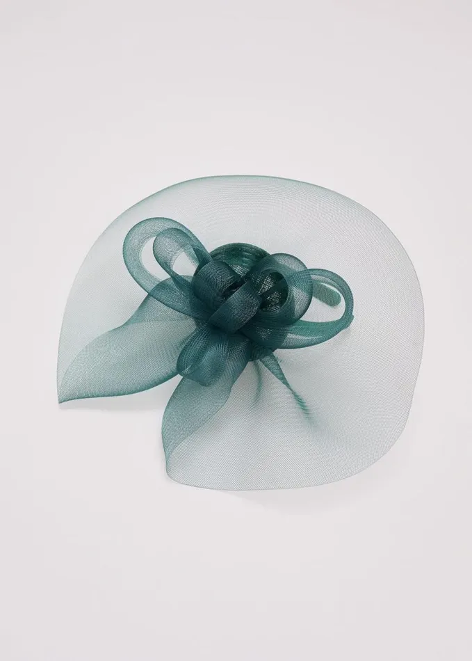 Phase Eight Green Bow Freeform Fascinator Green Women Fascinators and Hats