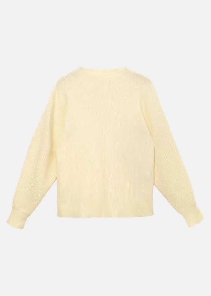 Phase Eight Hannah Funnel Neck Jumper Yellow Women Knitwear