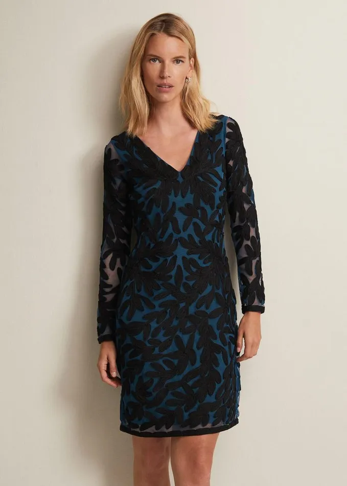 Phase Eight Jasinta Tapework Midi Dress Multicoloured Women Dresses