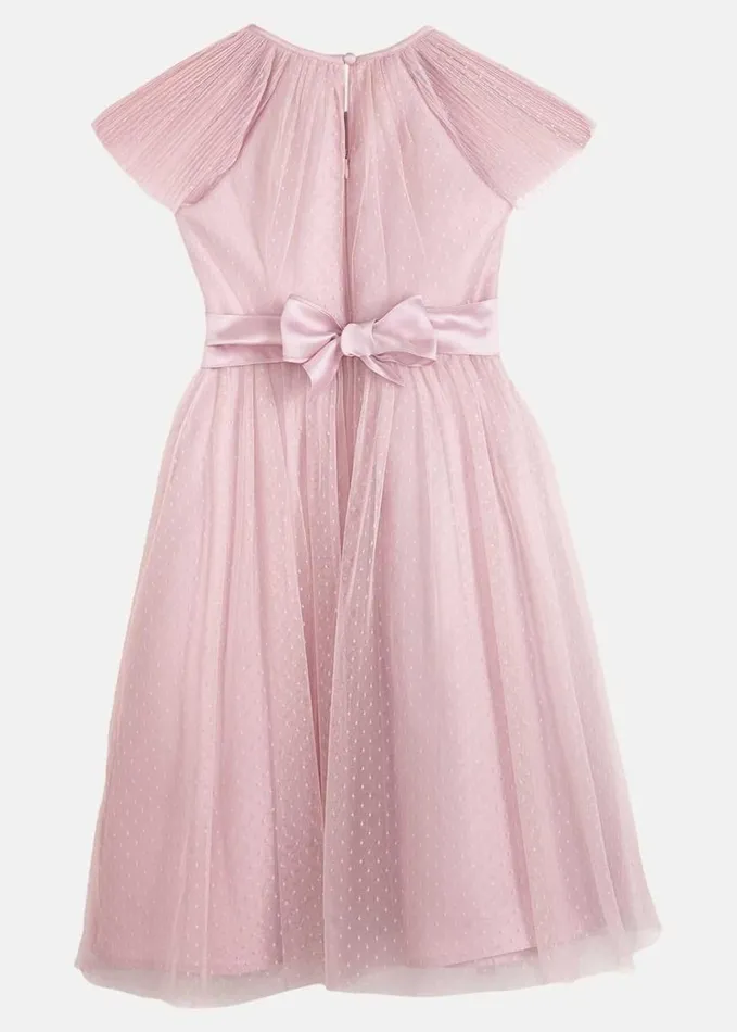 Phase Eight Jasmine Tulle Fit And Flare Dress Antique Rose Women Dresses