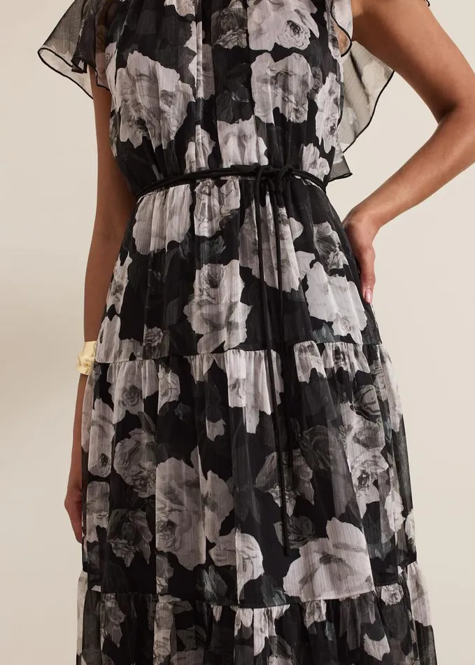 Phase Eight Jordine Floral Print Midaxi Dress Multicoloured Women Dresses