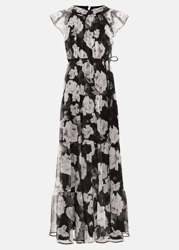Phase Eight Jordine Floral Print Midaxi Dress Multicoloured Women Dresses