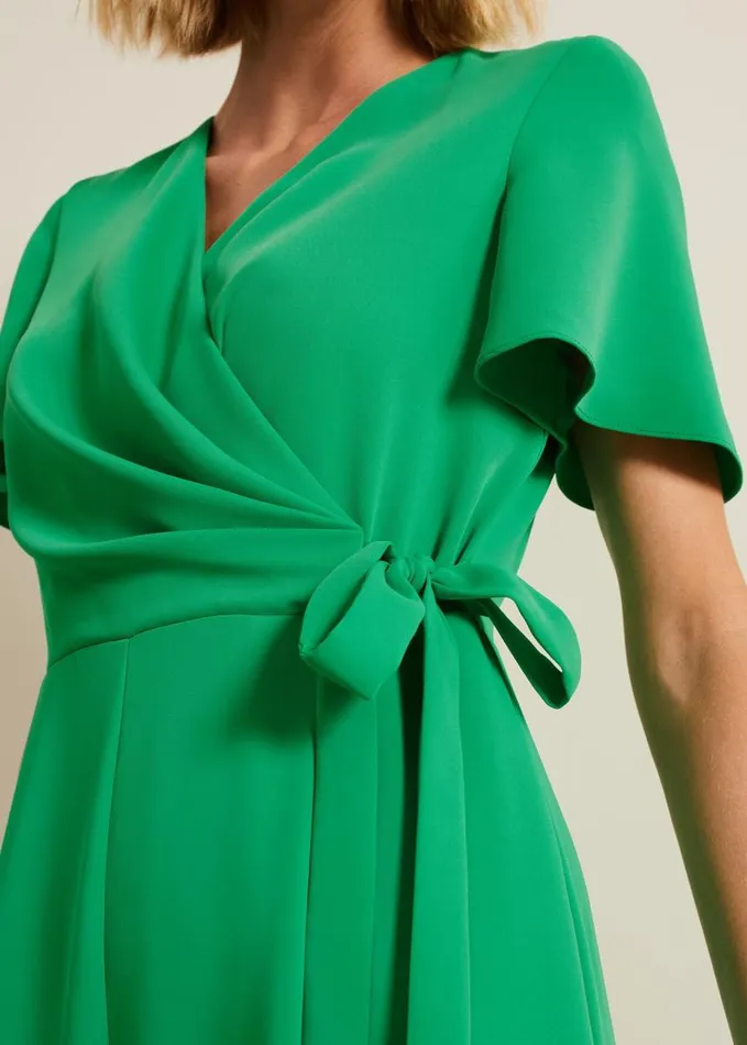 Phase Eight Julissa Green Wide Leg Jumpsuit Green Women Dresses