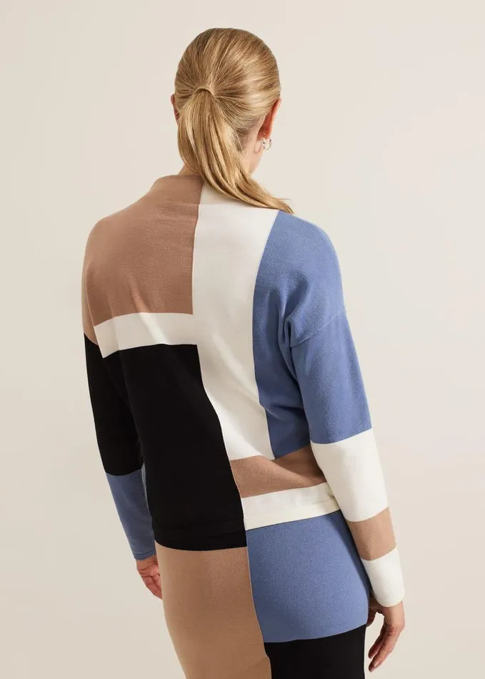Phase Eight Kamila Colourblock Jumper Multicoloured Women Knitwear