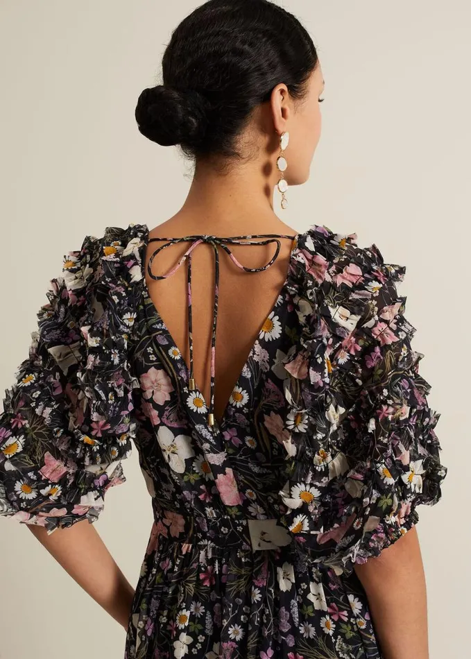 Phase Eight Lesley Multi Coloured Floral Maxi Dress Multicoloured Women Dresses