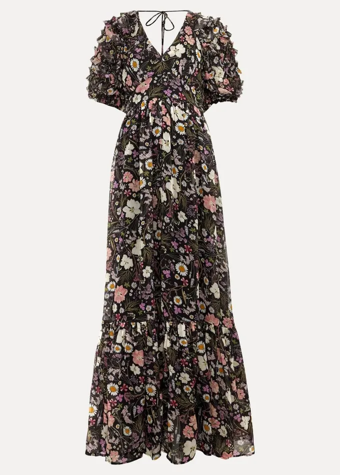 Phase Eight Lesley Multi Coloured Floral Maxi Dress Multicoloured Women Dresses