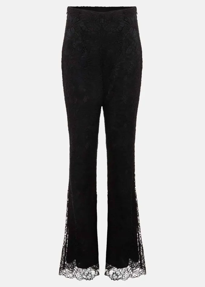 Phase Eight Livana Lace Trouser Black Women Trousers