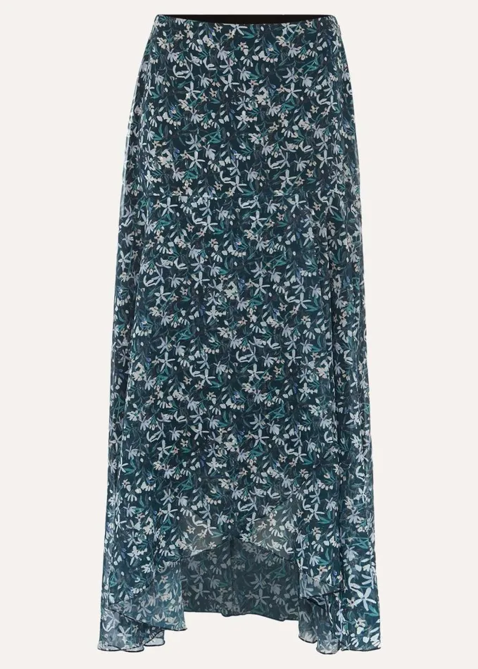 Phase Eight Lola Floral CoOrd Skirt Petrol Women Skirts