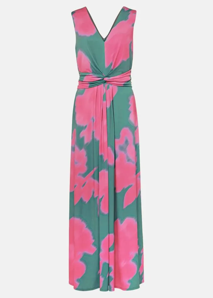 Phase Eight Madison Abstract Maxi Dress Pinkgreen Women Dresses