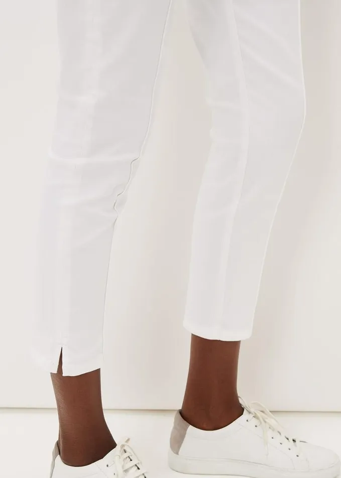 Phase Eight Miah Cropped Jegging White Women Trousers