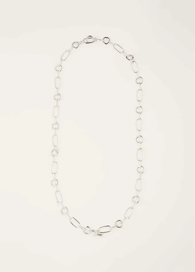 Phase Eight Miranda Silver Chain Necklace Silver Women Jewellery