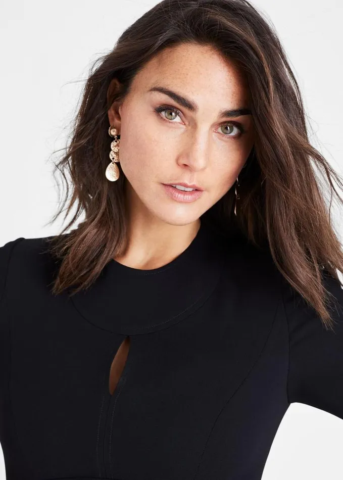 Phase Eight Nina City Suit Dress Black Women Dresses