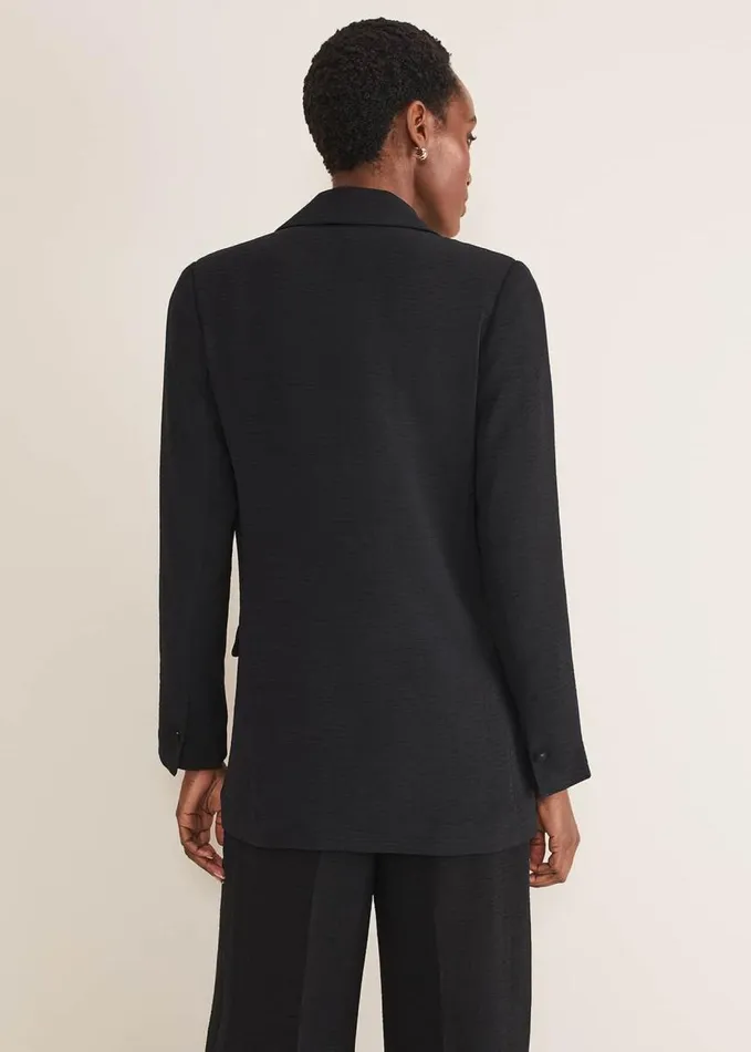 Phase Eight Opal Black Blazer Black Women Coats