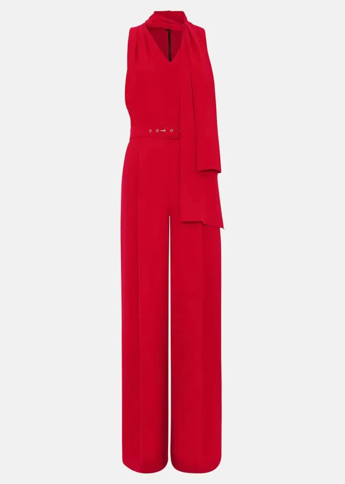 Phase Eight Petite Elika Red Jumpsuit Red Women Dresses