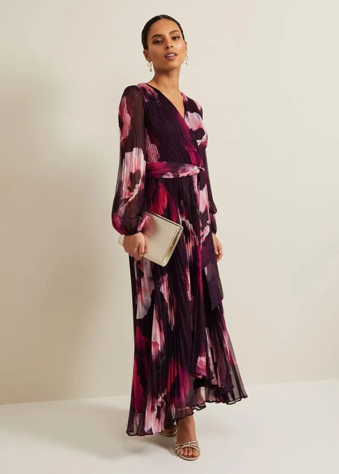 Phase Eight Petite Isadora Rose Printed Maxi Dress Multicoloured Women Petite Dresses