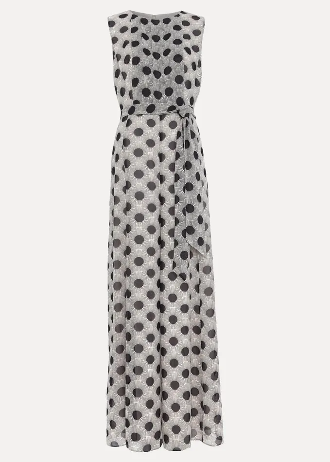 Phase Eight Petite Janine Print Jumpsuit Multicoloured Women Dresses
