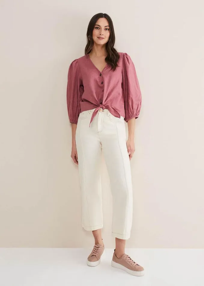 Phase Eight Platform Trainers Light Pink Women Flats