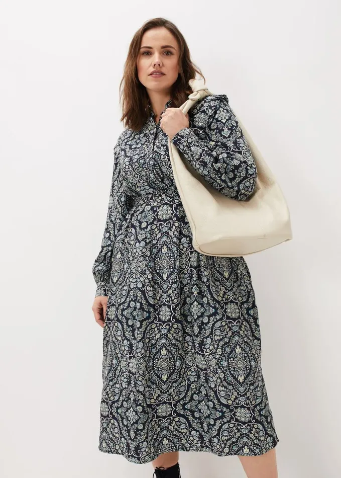 Phase Eight Polly Paisley Print Midi Dress Multicoloured Women Dresses