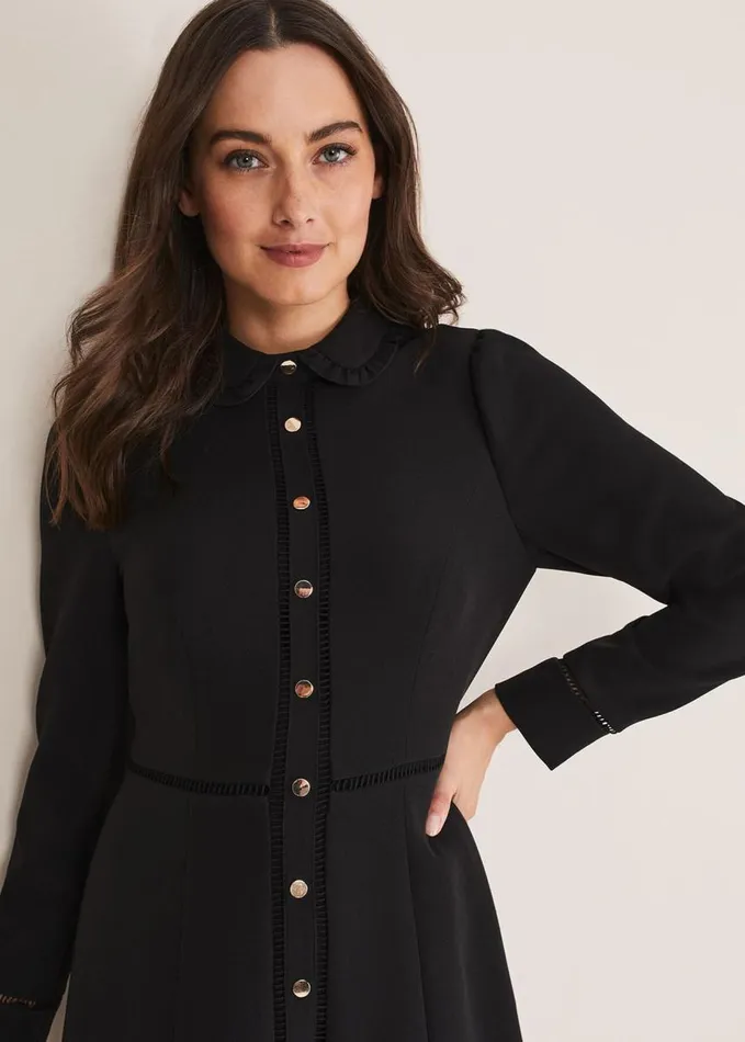 Phase Eight Rosa Tailored Dress Black Women Dresses