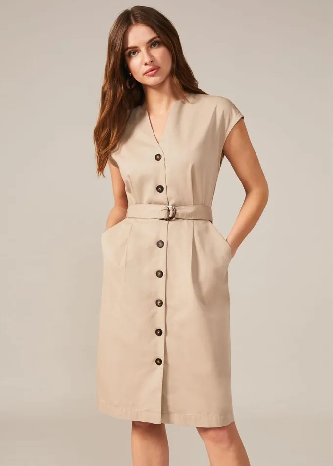 Phase Eight Tansey Dress Stone Women Dresses