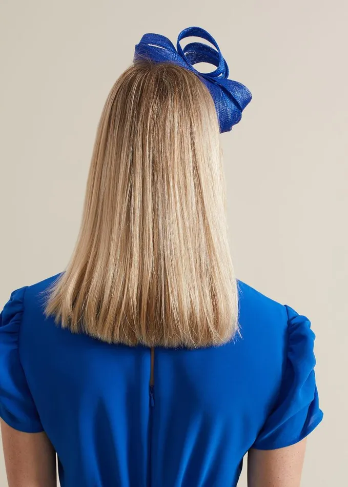 Phase Eight Twist Detail Headband Cobalt Women Fascinators and Hats