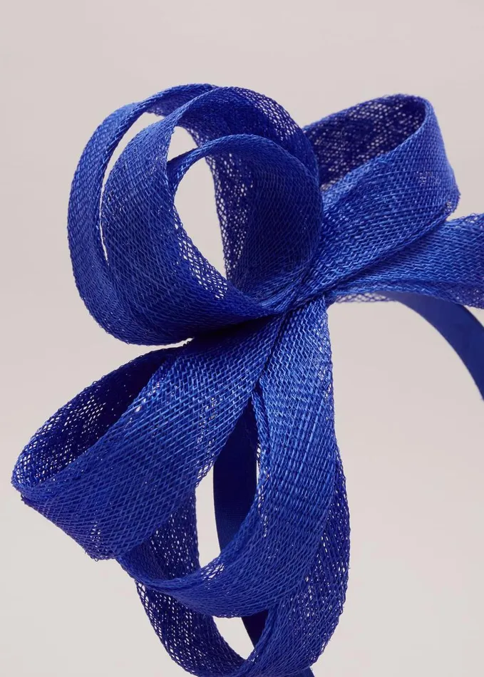 Phase Eight Twist Detail Headband Cobalt Women Fascinators and Hats