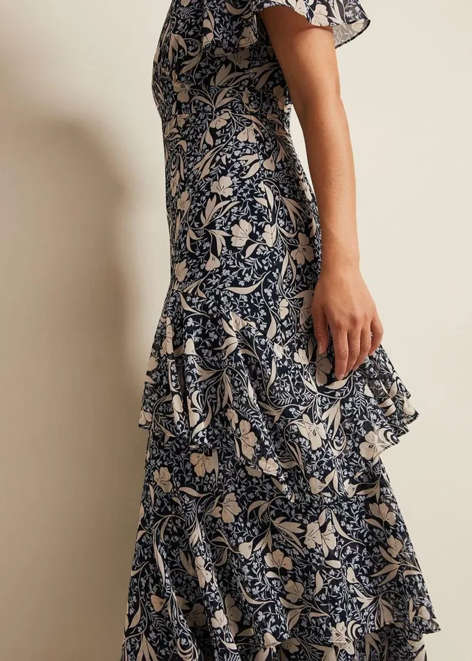 Phase Eight Tyanna Floral Maxi Dress Multicoloured Women Dresses