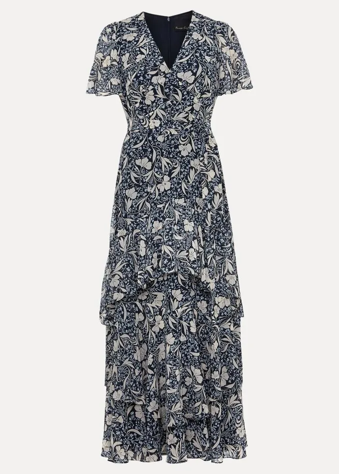 Phase Eight Tyanna Floral Maxi Dress Multicoloured Women Dresses