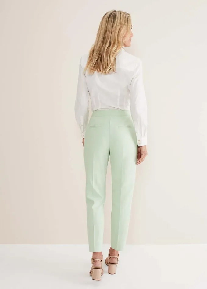 Phase Eight Ulrica Straight Leg Trousers Pistachio Women Trousers
