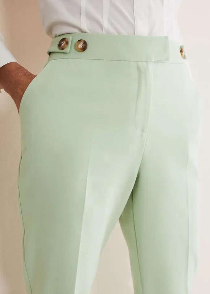 Phase Eight Ulrica Straight Leg Trousers Pistachio Women Trousers