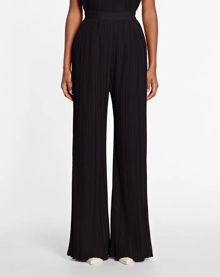 Pleated Pants Black Women Lanvin Pants