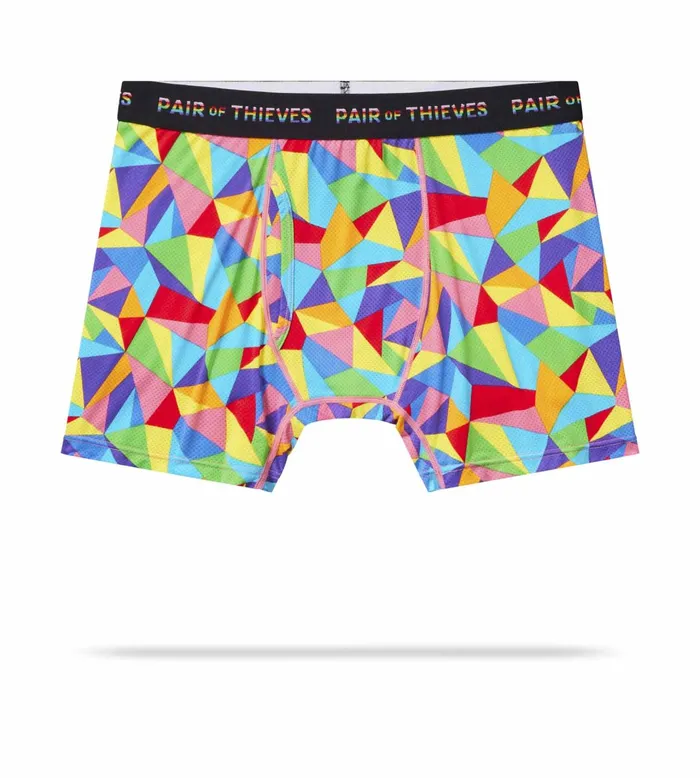 Pride Superfit Boxer Briefs Rainbow Underwear 1 Pack Men Pair Of Thieves Boxer Briefs
