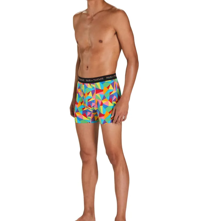 Pride Superfit Boxer Briefs Rainbow Underwear 1 Pack Men Pair Of Thieves Boxer Briefs