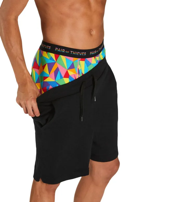 Pride Superfit Boxer Briefs Rainbow Underwear 1 Pack Men Pair Of Thieves Boxer Briefs