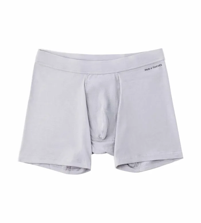 Quick Dry Action Blend Cotton Boxer Briefs Grey Underwear 3 Pack Men Pair Of Thieves Boxer Briefs