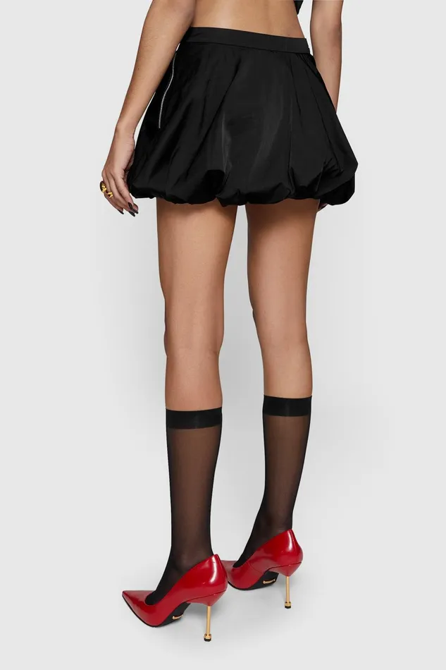 Rebecca Minkoff Elton Bubble Skirt Black Women Bottoms
