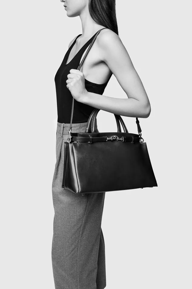 Rebecca Minkoff Insider Shoulder Black Women Shoulder Bags
