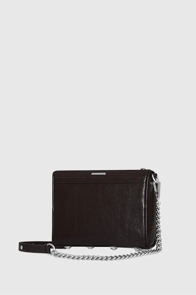 Rebecca Minkoff Mini MAC Dark Brown Women Crossbody Bags
