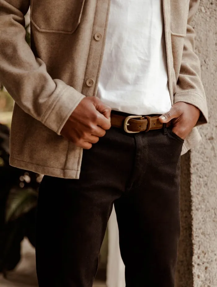Recife Camel Brown Men Bobbies Belts