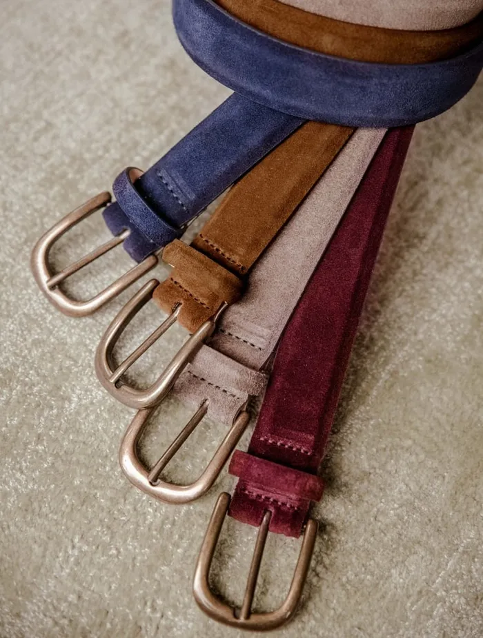 Recife Camel Brown Men Bobbies Belts