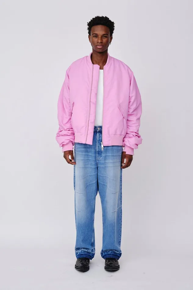 Reykjavik M 8211 Fuchsia Pink Men Won Hundred Coats and Jackets