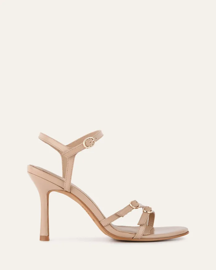 Romy high heels blush leather Women HIGH SANDALS jomercer