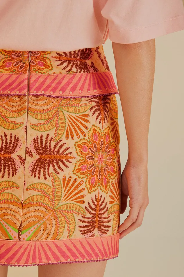 Sand Palm Scarf Skirt Women Farm Rio Skirts