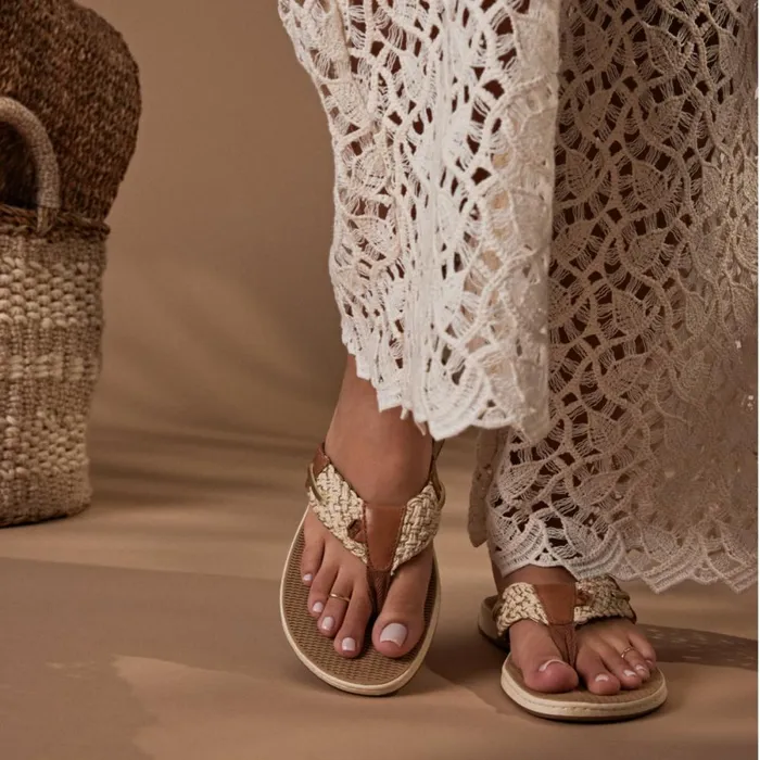 Sandals Women Sperry Parrotfish Sandal Natural