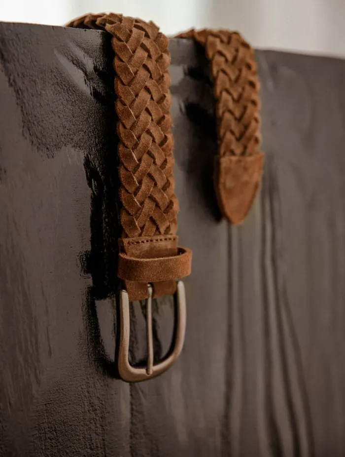 Santiago Camel Brown Men Bobbies Belts
