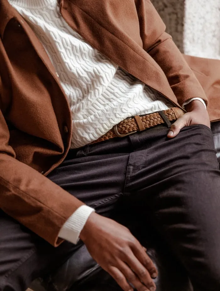 Santiago Camel Brown Men Bobbies Belts