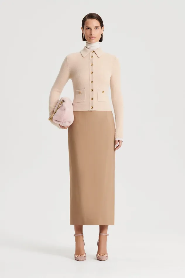 Scanlan Theodore Tops Women CASHMERE SHIRT OAT