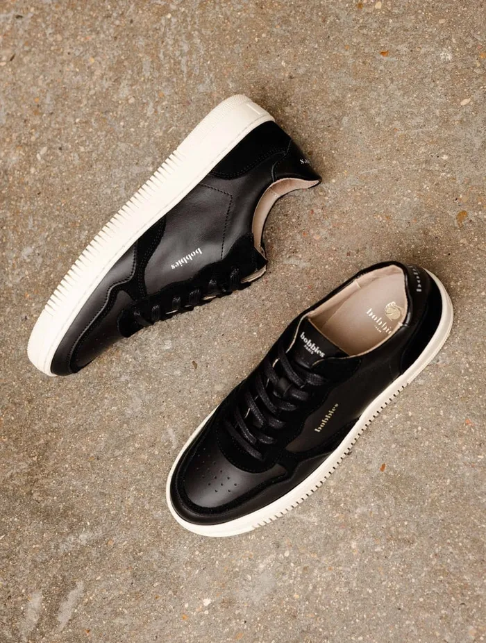 Scott Deep Black Women Bobbies Sneakers