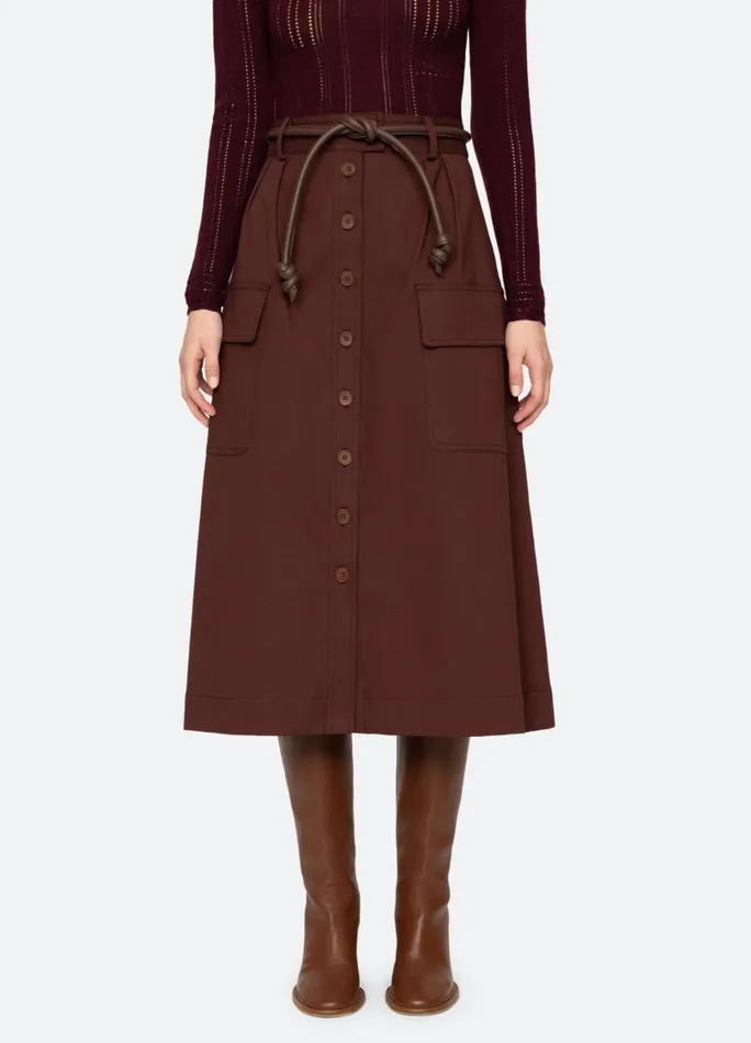 Sea New York Bottoms Women Kerith Skirt Burgundy